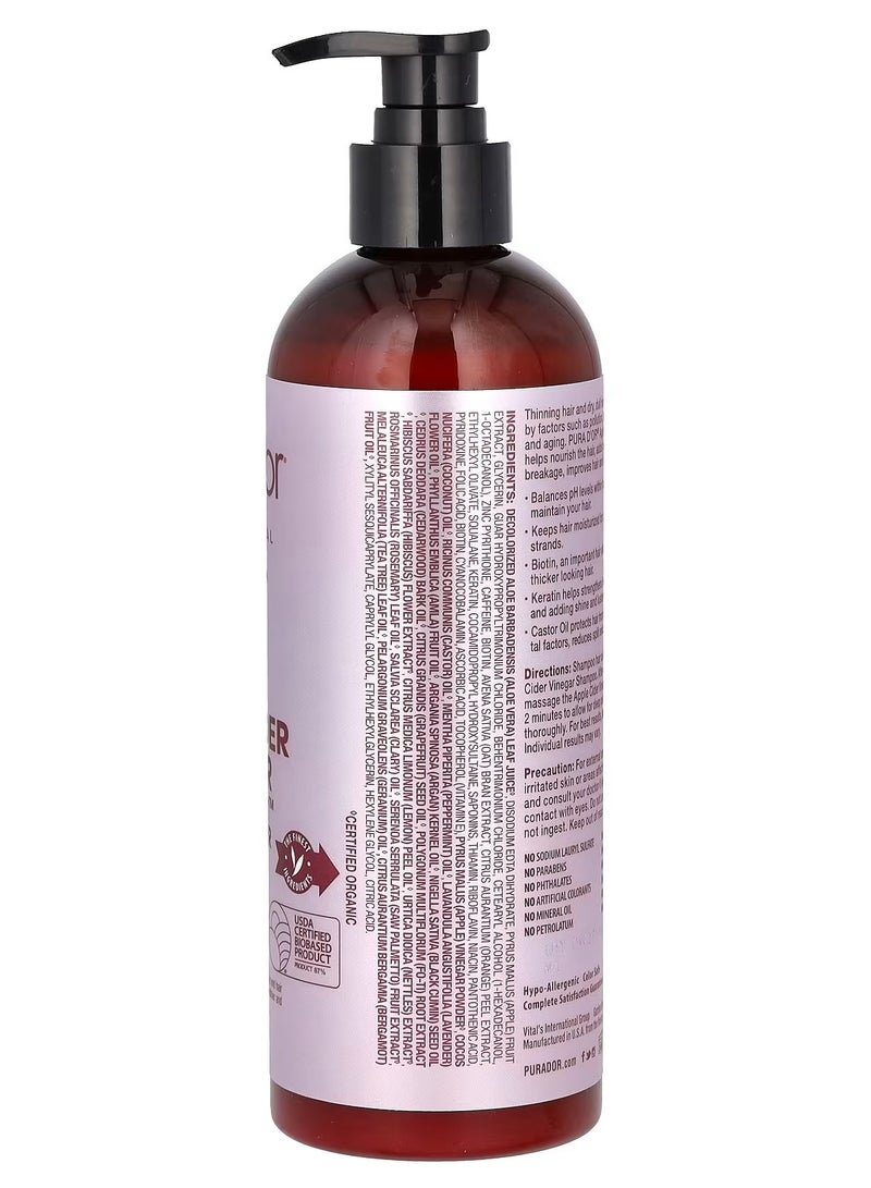 Pura d'Or - Thin2Thick Apple Cider Vinegar Conditioner - 473 ml - Image 2