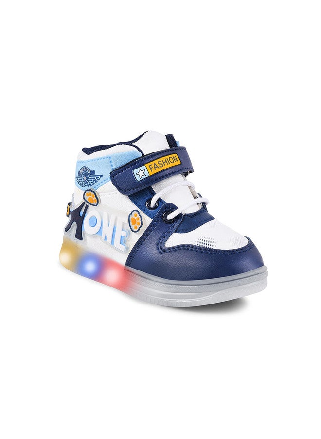 KATS Unisex Kids LED Sneakers with Velcro Closure - Image 2