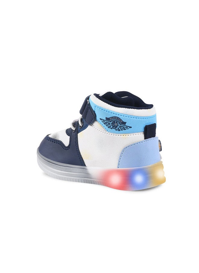 KATS Unisex Kids LED Sneakers with Velcro Closure - Image 4