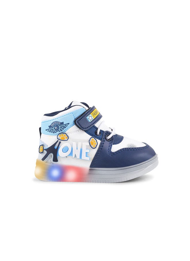 KATS Unisex Kids LED Sneakers with Velcro Closure - Image 3
