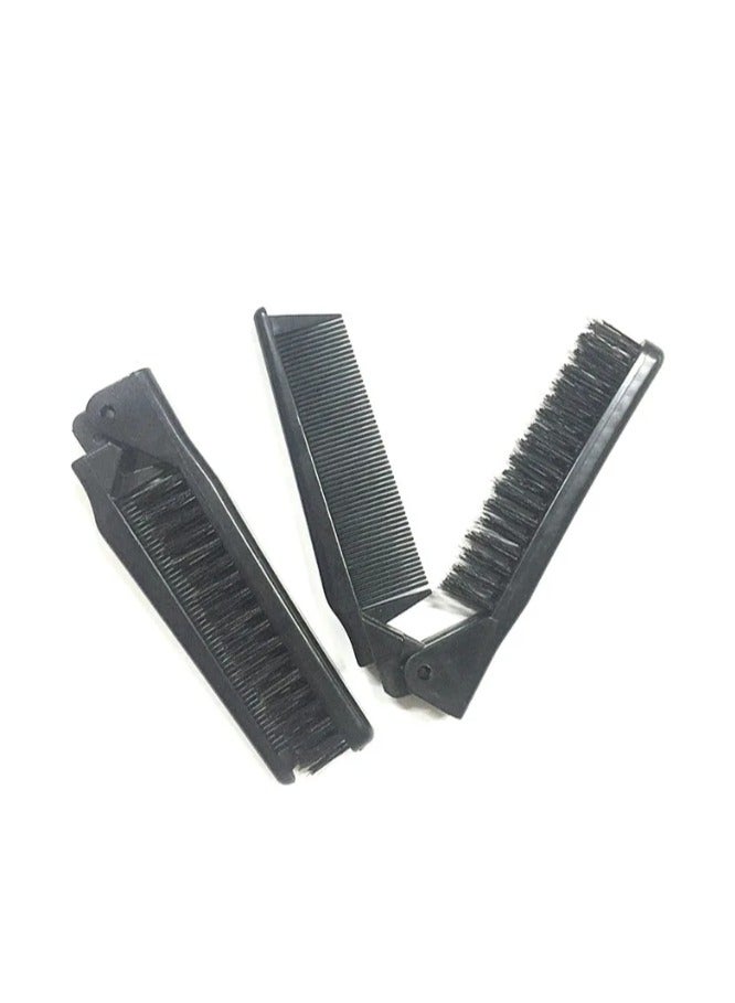 Men's Brush Beard, Double Sided Hair Brush Nylon Beard Comb Hair Styling Comb for Barber Salon Home Use
