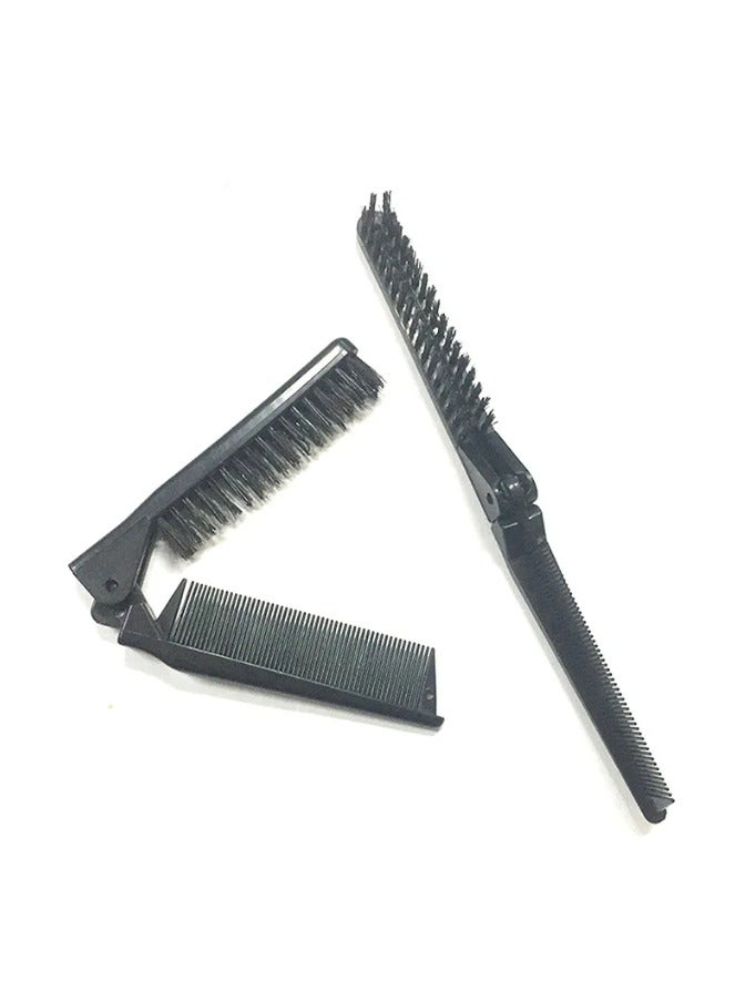 Men's Brush Beard, Double Sided Hair Brush Nylon Beard Comb Hair Styling Comb for Barber Salon Home Use