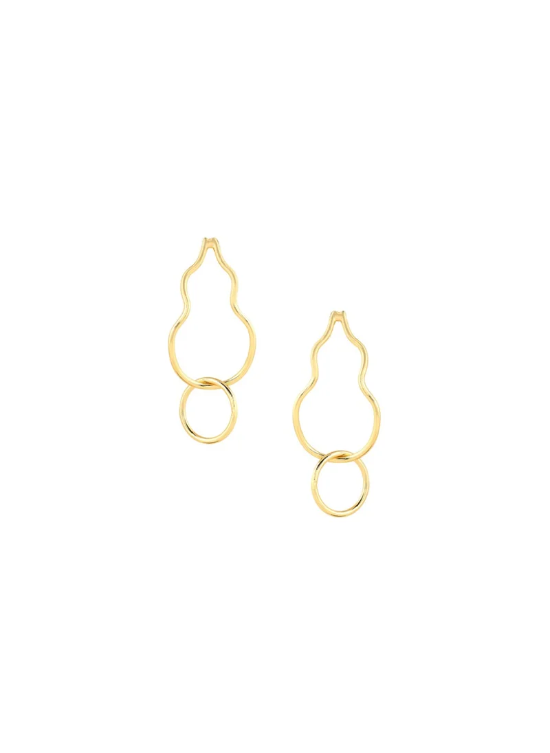 برياسي Contemporary Drop Earrings