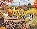 Springbok Fall Wagon Wonders 500 Piece Jigsaw Puzzle for Adults Pumpkins and Flowers for Autumn Unique Cut Pieces Made in USA - Image 3