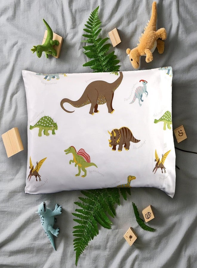 MAG 2 Pcs White Dinosaure Standard Pillowcases,Bedding Pillowcases Pack of 2 20”*26” (Standard, White) - Image 3