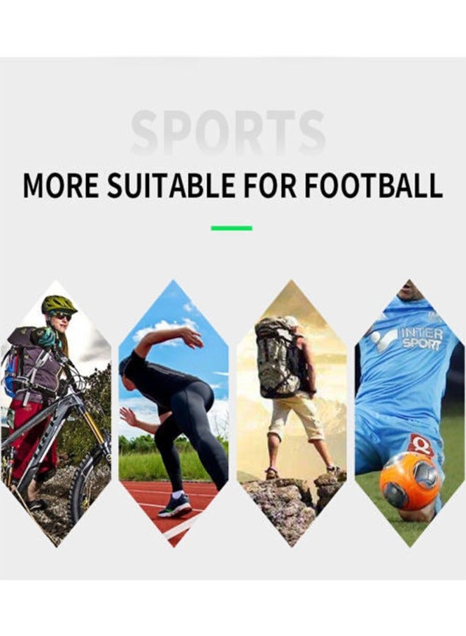 Football Socks for Men, Anti Slip Soccer Socks with Rubber Dots, Sport Soccer Socks Breathable and Anti Friction, White - Image 2