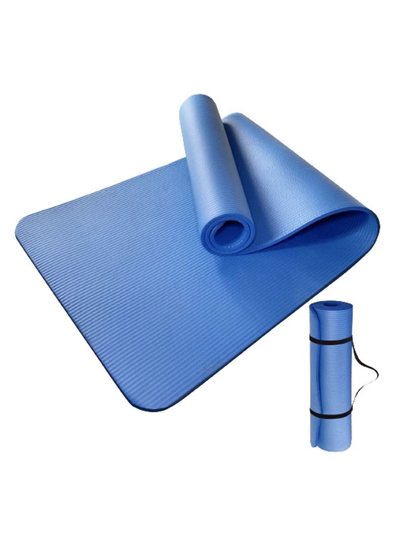 Generic Extra Thick Exercise Yoga Mat with Carrying Strap  - Image 5