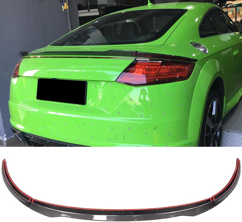 DEMULAX 3PCS Carbon Fiber Rear Spoiler for TT MK3 - Image 5