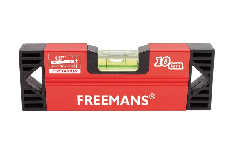 FREEMANS BSM110 Box Section Aluminum Spirit Level With Magnet 10cm - Image 5