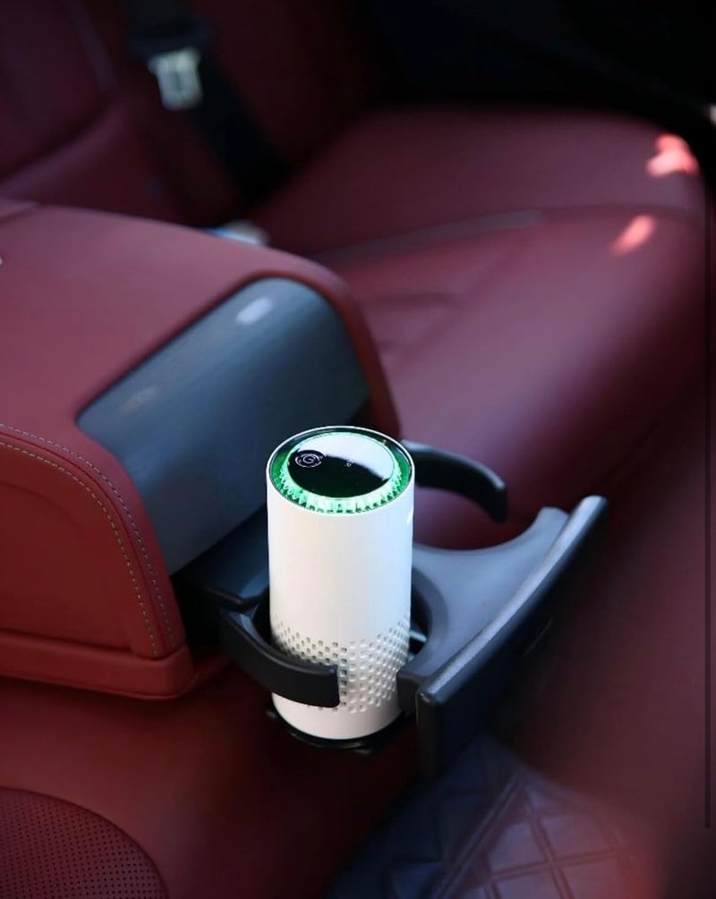 Phoenix instrument Portable Air Purifier for Car, Home, Office – Type-C USB Powered Mini Air Cleaner with HEPA Filter, Low Noise, Travel-Friendly, Black - Image 3