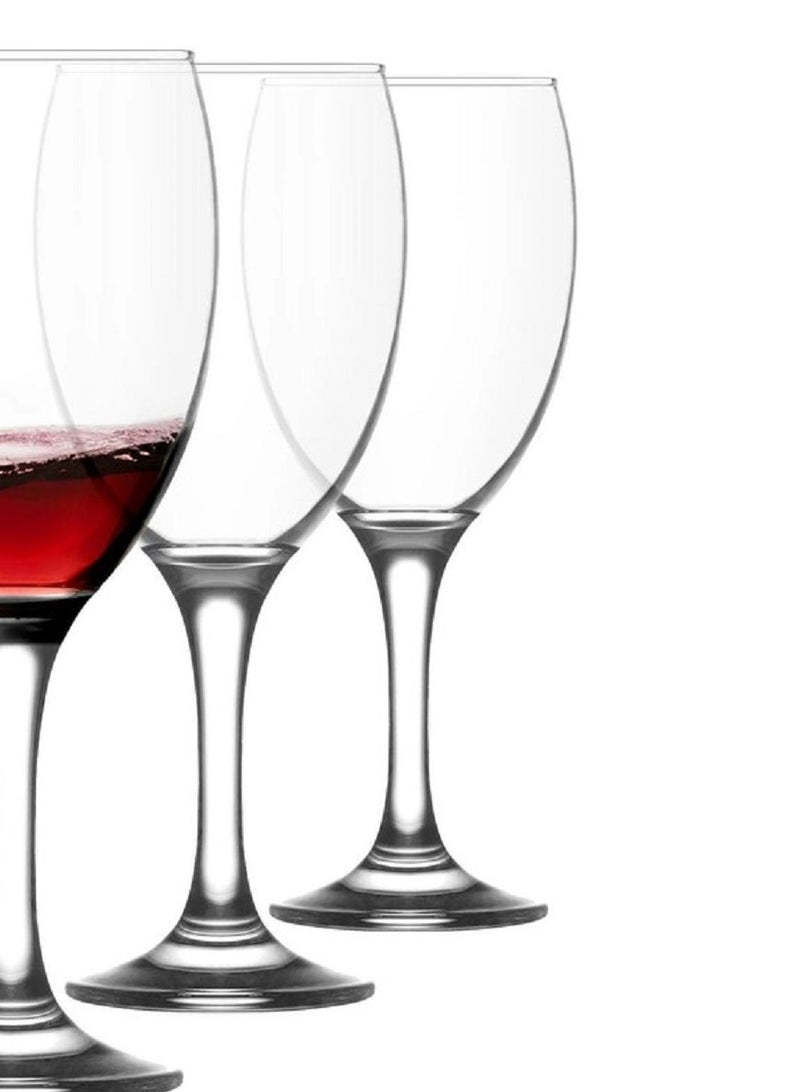 LAV طقم كؤوس إمبراطورية من 3 قطع سعة 455 مل - شفاف - Image 2