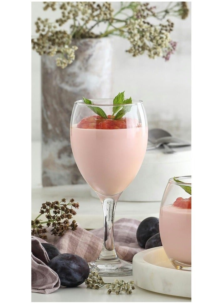 LAV طقم كؤوس إمبراطورية من 3 قطع سعة 455 مل - شفاف - Image 3