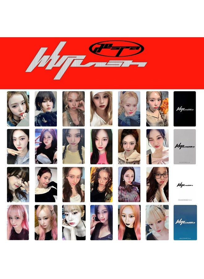 NIBEMINENT 6 Pcs Kpop Aespa - Ningning Whiplash Lomo Cards Card For Fans Collection Gifts - Image 2