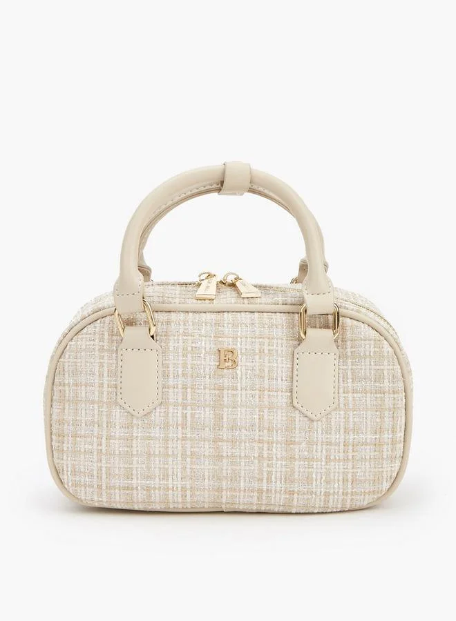 فلورا بيلا من شو إكسبرس حقيبة كروس بودي بمقبضين مزخرفين