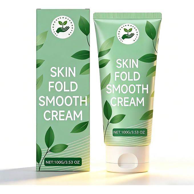 YOOJ Skin Fold Smooth Cream, Intertrigo Cream for Belly Fold, Relief Undercare Care, Skin Barrier, Friction Moisture Control, Fast-Drying Non-Greasy for Adults, 100g - Image 1