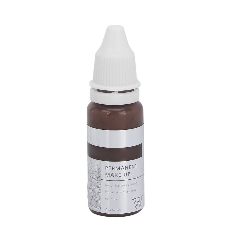 Semi Permanent Eyebrow Tattoo Ink: Nano Molecule, Fast Coloring, Gentle Non Irritating Tattoo Pigment - Sealed Squeeze Design Microblading Ink for Tattoo Artist Practice, Beginners - Image 1