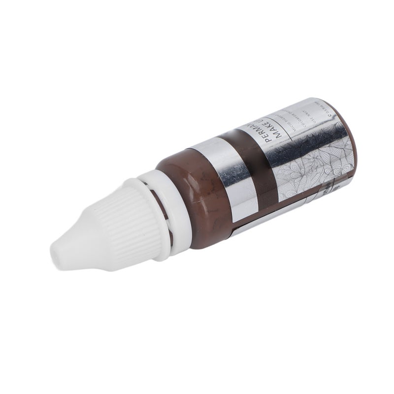 Semi Permanent Eyebrow Tattoo Ink: Nano Molecule, Fast Coloring, Gentle Non Irritating Tattoo Pigment - Sealed Squeeze Design Microblading Ink for Tattoo Artist Practice, Beginners - Image 4