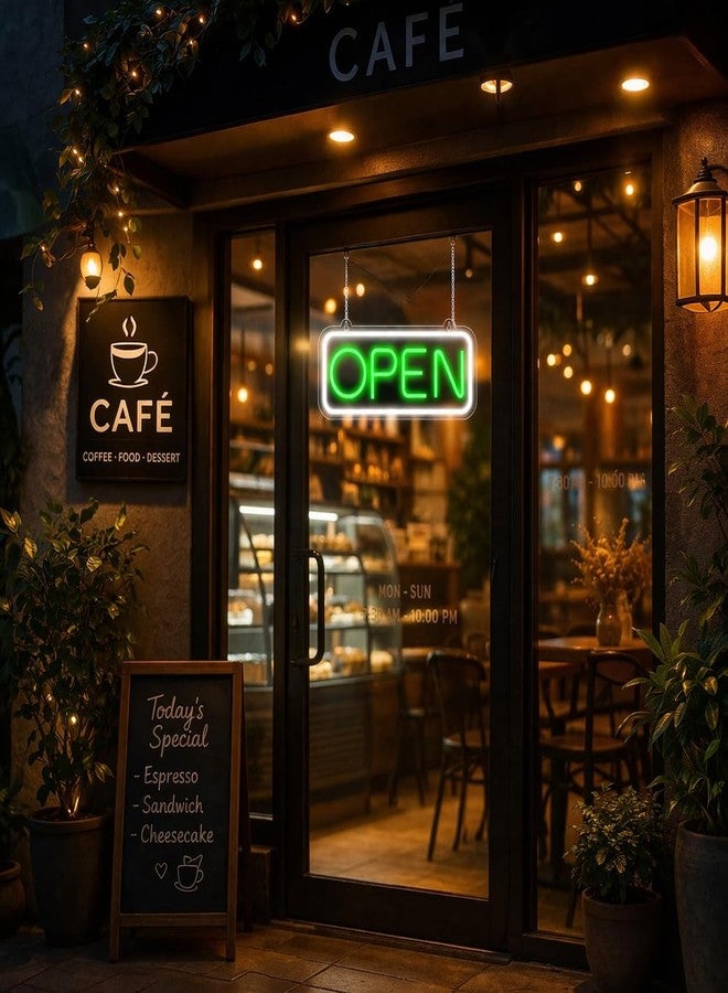 ILERY Open Neon Sign, For Shop Caffe Buisness Storefront Restaurant Hotel - Image 3