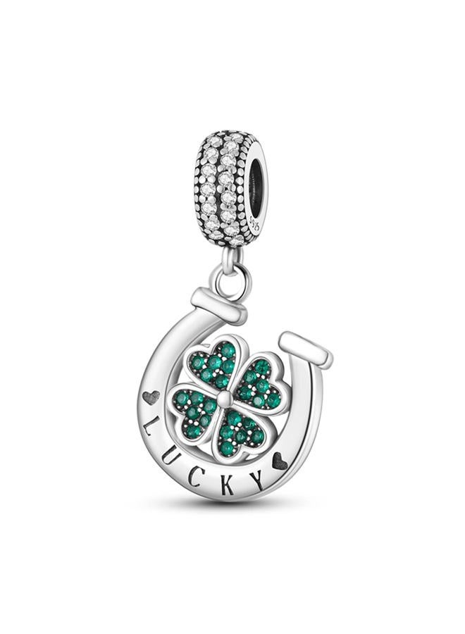 Parmuz Charms for Bracelet Necklace 925 Sterling Silver Beads Love Pet Butterfly Star Moon Dangle Pendant Jewelry Charm for Women, Cubic Zirconia, Cubic Zirconia - Image 1