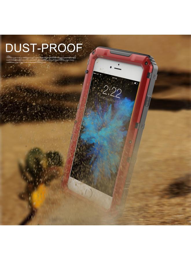 S-TOP Case For iPhone SE 2022 / SE 2020 / 8 / 7 Metal + Silicone Phone Case with Screen Protector - Image 5