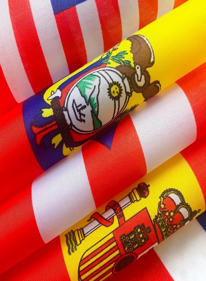 TSMD 22 Countries Spanish Speaking Desk Flags Set Small Mini Latin American Latino Office Table Stick Flags for Heritage Hispanic Month Decorations,5x8 Inch - Image 5