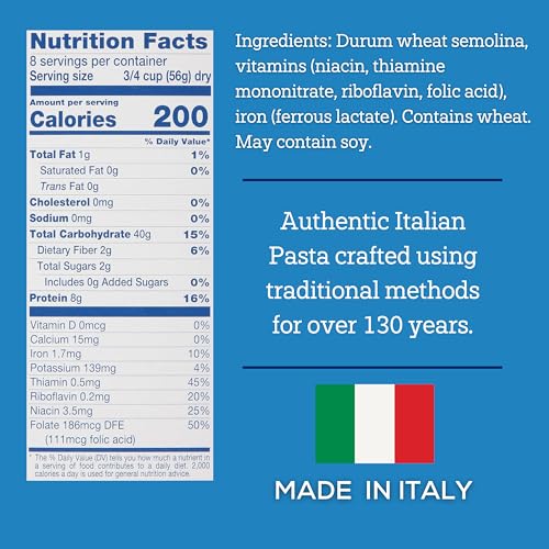 De Cecco Fusilli No 34 Pasta 16 Oz Authentic Slow Dried Made with Durum Wheat Versatile Pasta for Sauces  Recipes Made in Italy - Image 5