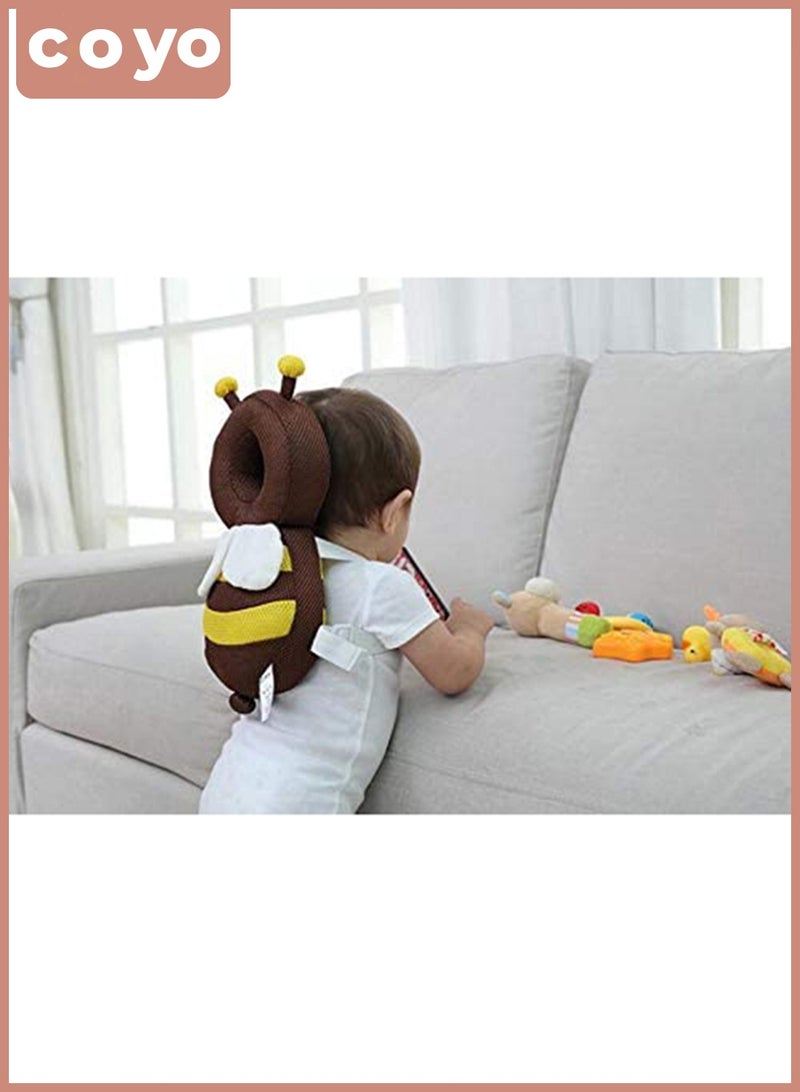 COYO Unique Shaped Toddler Baby Head Protection Cotton Pad With Safety Straps - Image 4