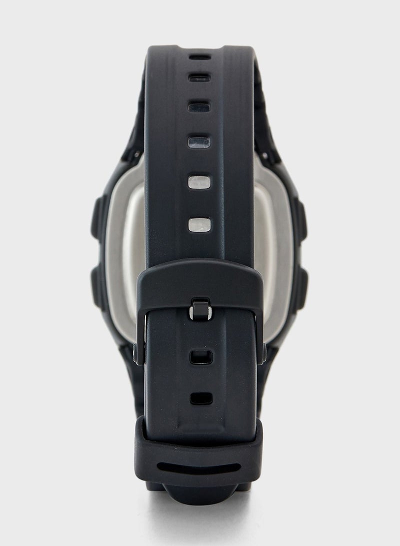 CASIO Men Classic Pu Strap Digital Watch - Image 3