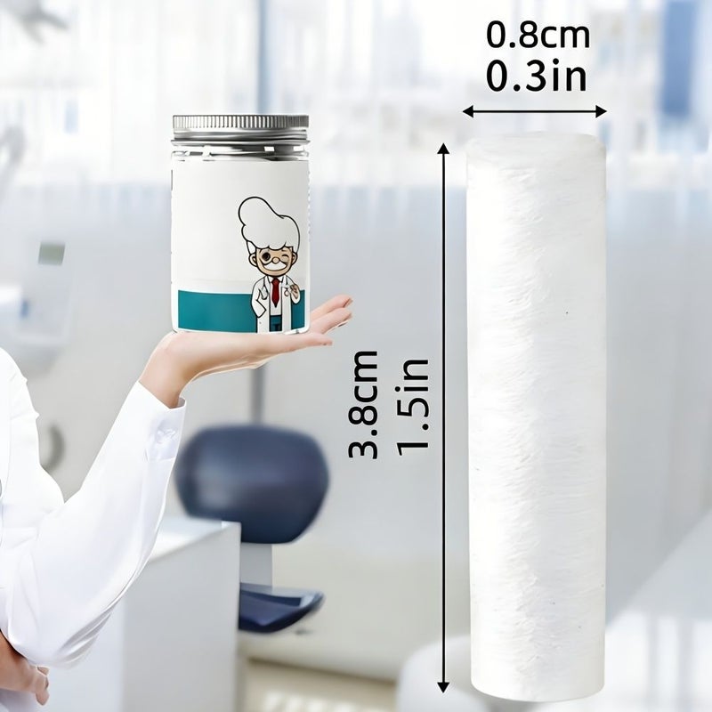 50pcs Disposable Soft Rolls Wet Dry Dual Use For Daily Cleaning Home Use Sealed Portable Canned - Image 2