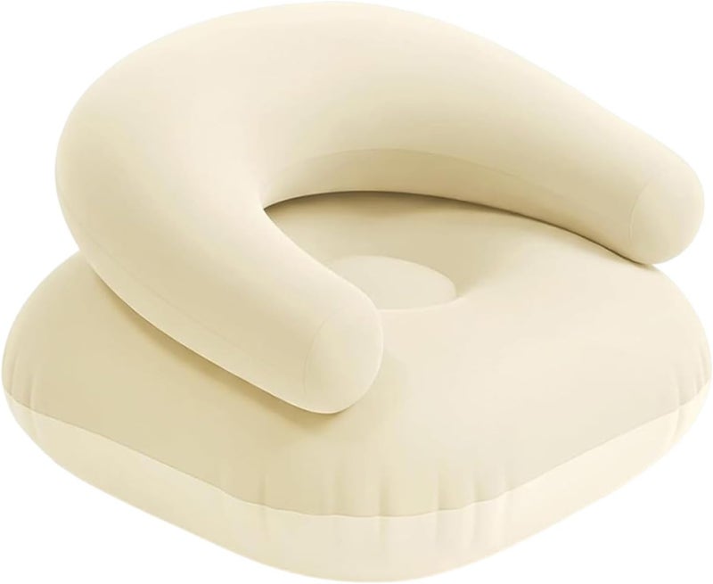 Inflatable Lounger | Quick Inflation Furniture | Inflatable Camping Couch - for Backyard Tailgating Vacation Music Festival Party Resting Napping Reading - Image 1