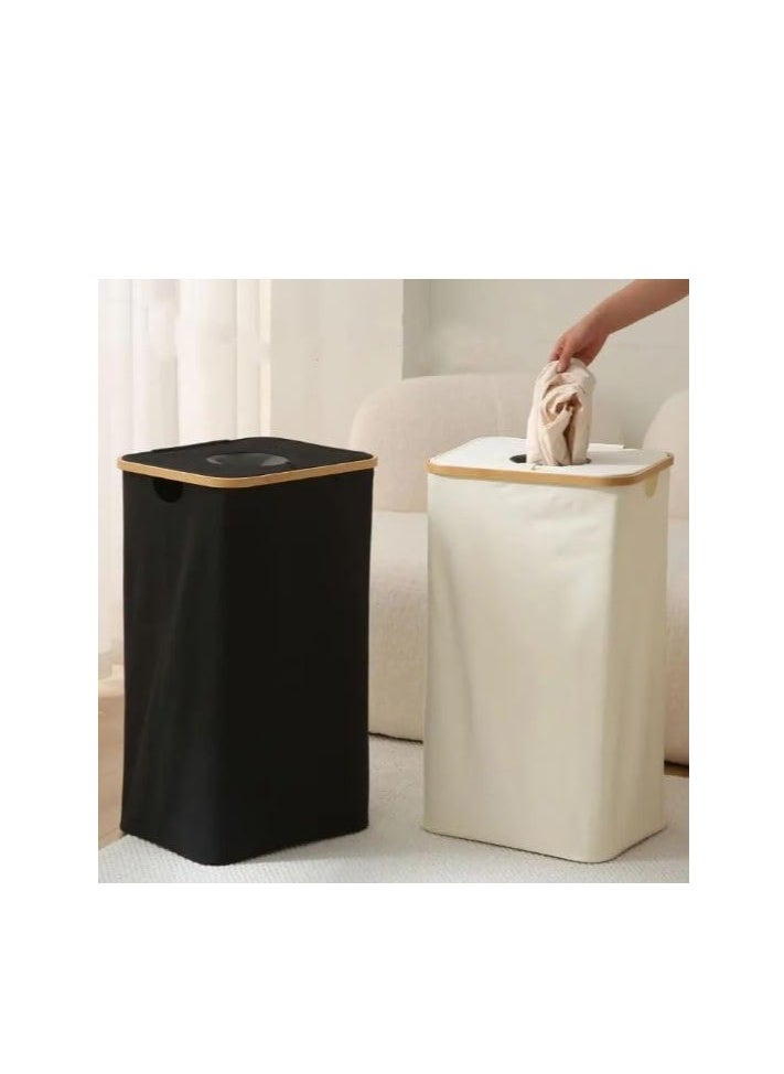 Decorhills DECORHILLS Removable Recycling Bin for Kitchen, Separate Recycling Waste Bin with Reusable Inner Bag for Home, Office Large Capacity 100L Recycle Bin with Lid Reusable Inner Bag Bottle Waste Plastic  - Image 3