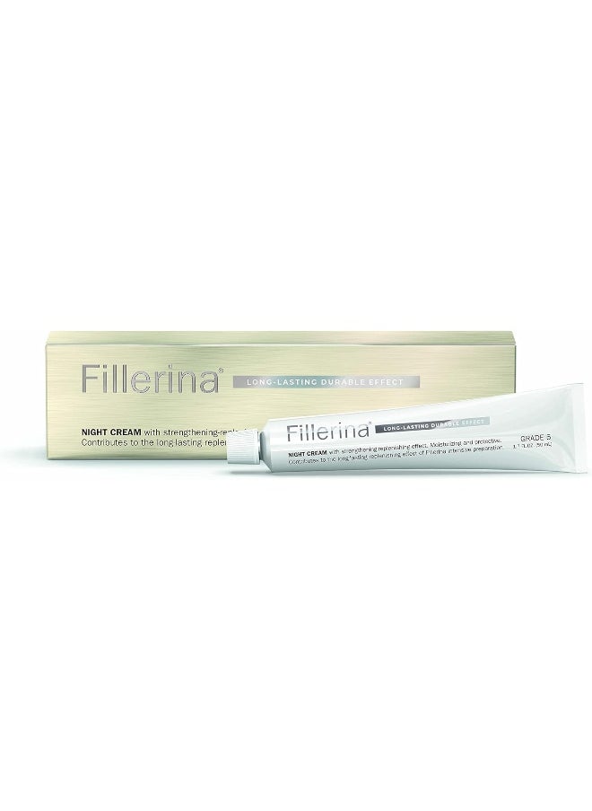 FILLERINA Fillerina Long Lasting Durable Night Skin Replenishing Cream with Growth Factors 