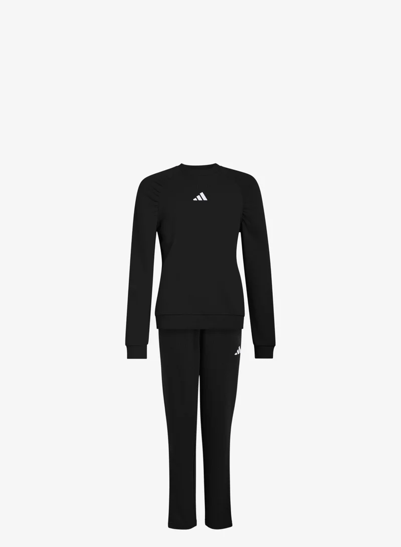 Adidas Seasonals French Terry Sweatset Junior Girls