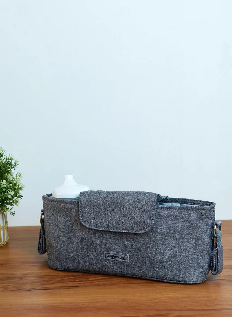 JoJo Maman Bebe Grey Stroller Organiser