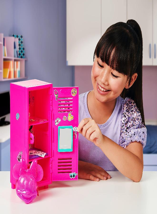 REAL LITTLES Disney - Minnie Mouse Locker and Exclusive Backpack. Customize Your Locker with 10 Surprises - Image 2