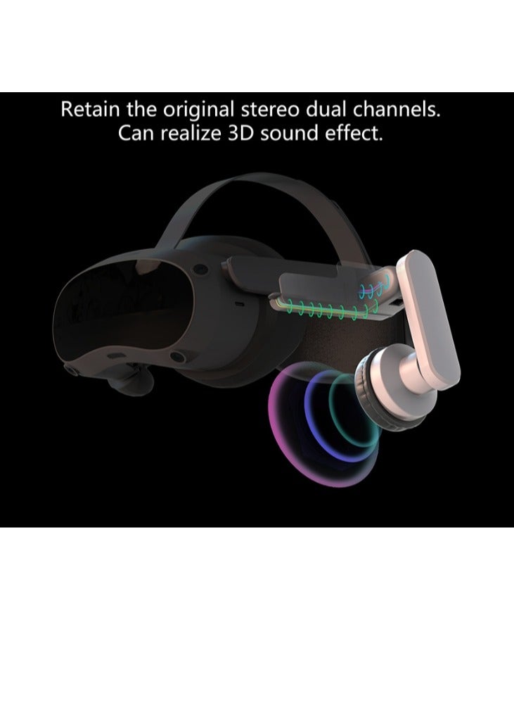 Suitable for PICO 4 all-in-one sound transmission earmuffs P2 headphones pico 4 anti-interference channel VR headset accessories - Image 4