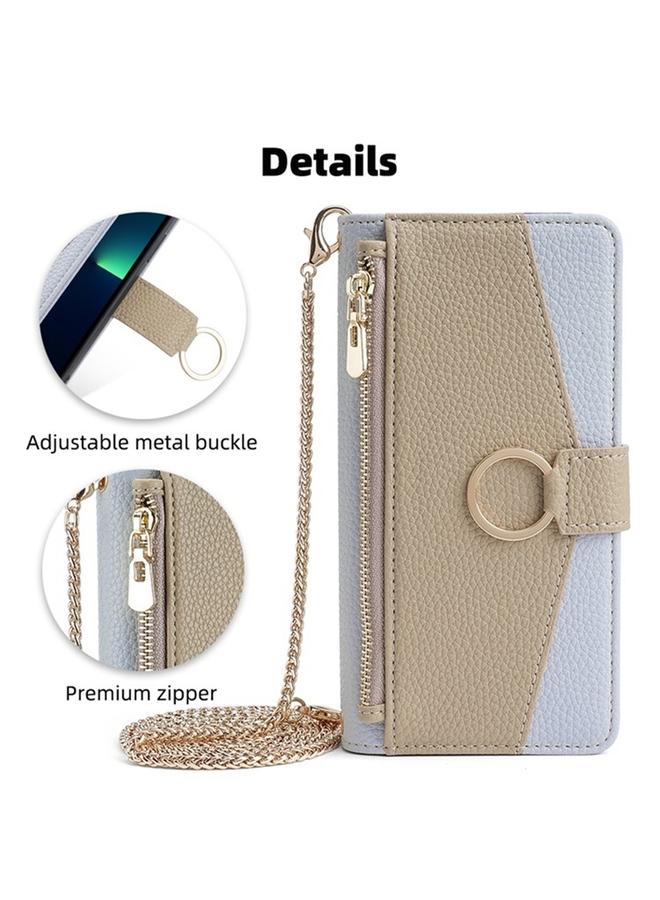 Zaboon Case For iPhone 12 / 12 Pro Crossbody Litchi Texture Leather Phone Case - Image 2