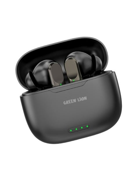 Panama Wireless Earbuds, 4 Hours Playing Time, Multi-Function Touch, Hands-Free Calls, 4.5 Hours Talking Time, Type-C Charging Port - Black