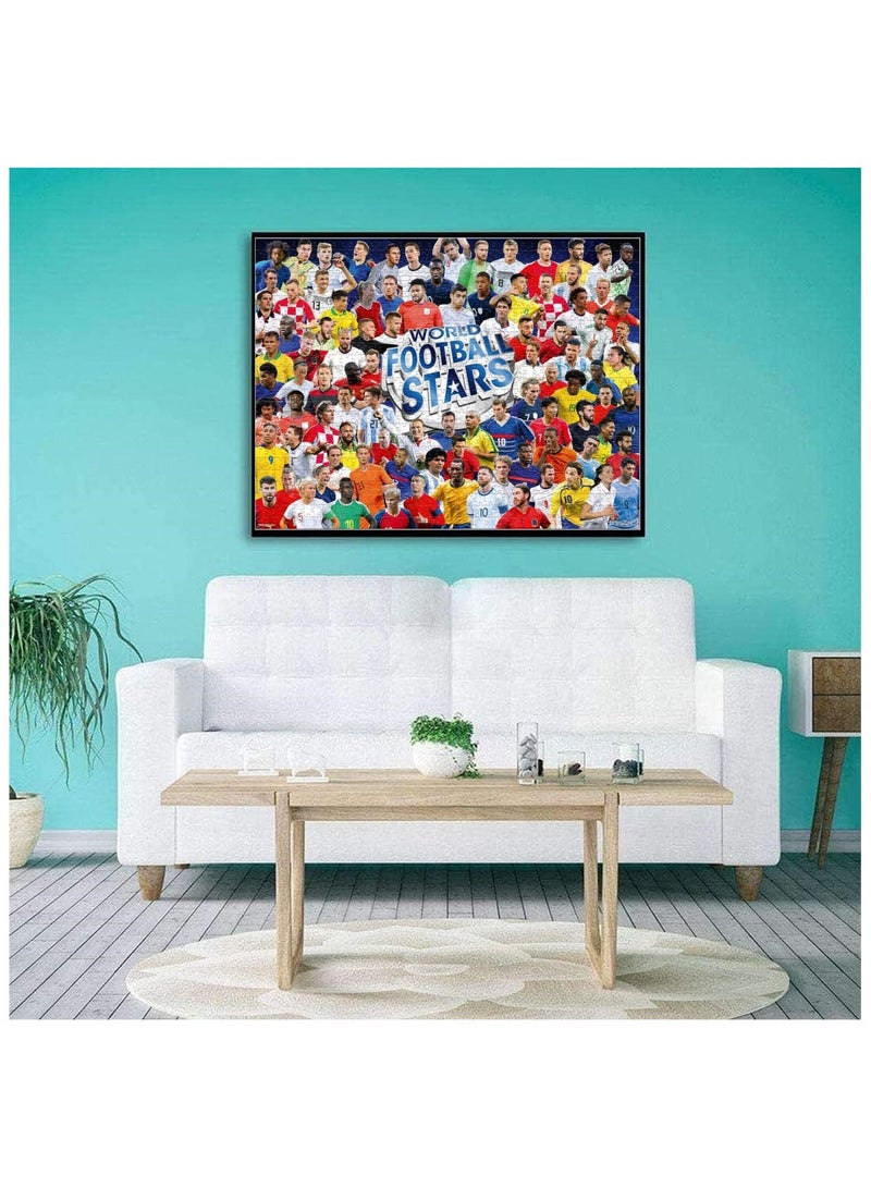 Anna 1000-Piece World Football Star Highlights Puzzle - A Stunning Puzzle Game for Football Fans’ Challenge and Enjoyment - Image 4