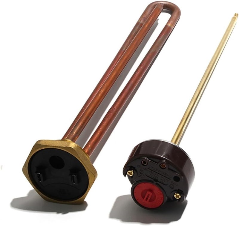1pcs 250V Electric Water Heating Element 42MM Copper Thread Heater Thermostat Switch Controlling Probe 1.5KW2KW2.5KW3KW4KW - Image 5