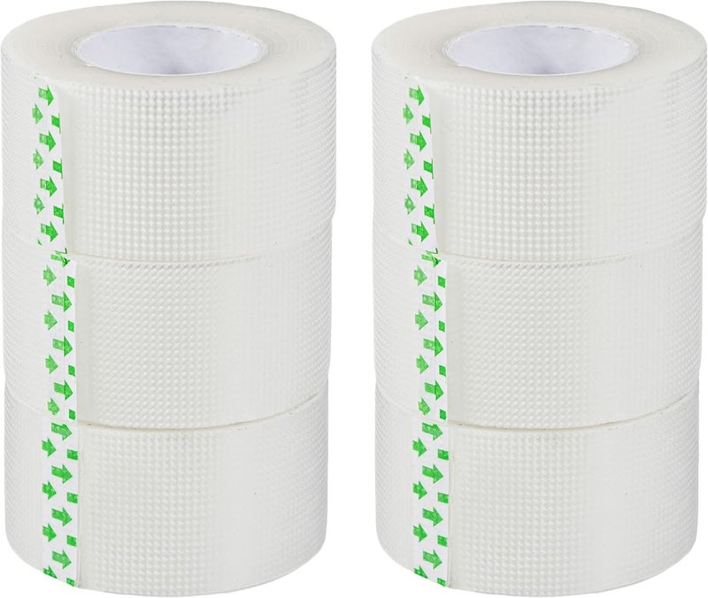Vakly Clear Transparent Medical Emergency Tape  1 inch x 10 Yards 6 Pack First Aid Bandage Adhesive For Wound Dressing Care1x10 Yds Breathable Hypoallergenic and Latex Free For Sensitive Skin6 - Image 4