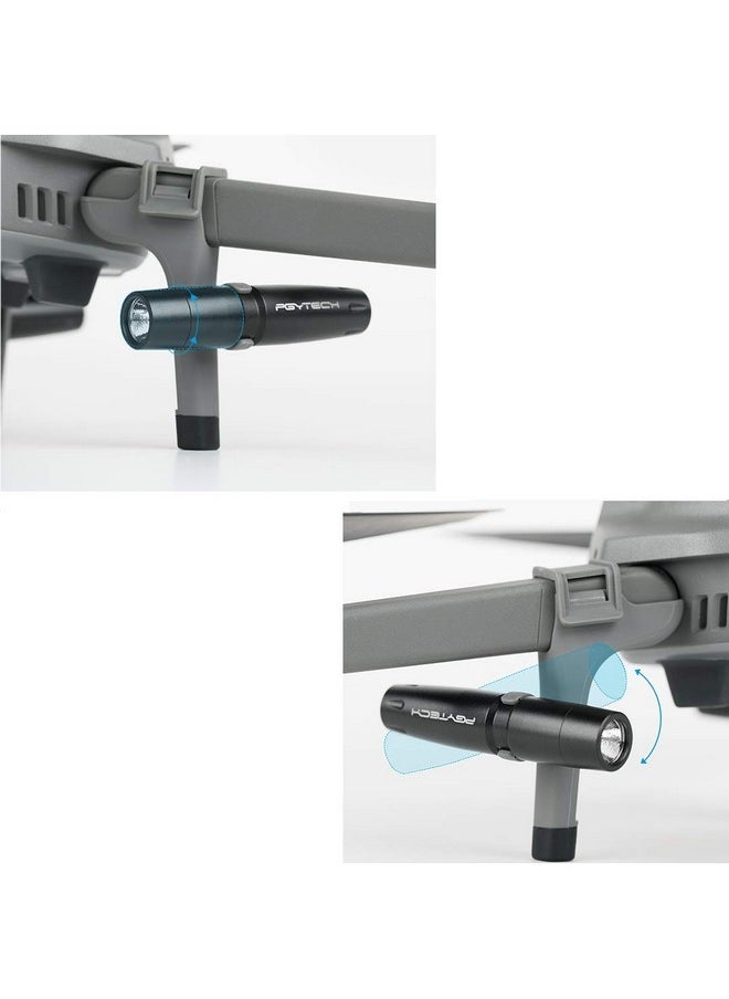 بجي تك مجموعة مصابيح رأس LED لتمديدات معدات الهبوط لطائرة Mavic 2 Pro Zoom من Dji Mavic 2 (بدون بطاريات)  - Image 3