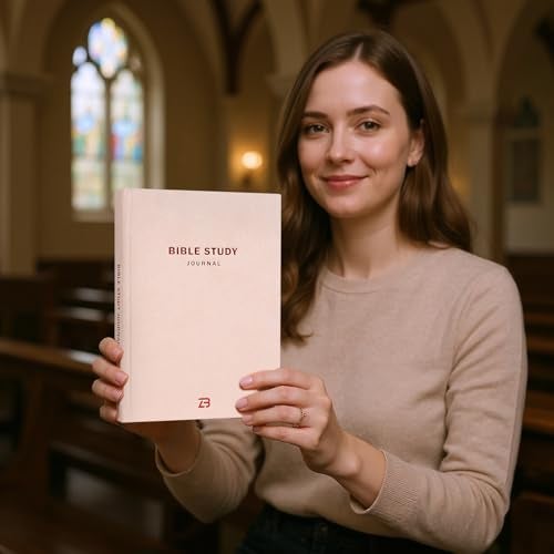 Zorblinx Bible Study Journal - Prayer & Christian Journals with Church Notes Notebook | Christian Gifts for Women with Bible Study Supplies & Devotional Journaling Kit, Pink - Image 5