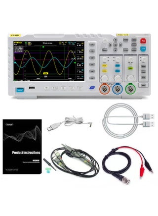 Portable 7 Inch TFT LCD Display Screen Two In One Dual Channel Input Signal Generator Desktop Oscilloscope Capture Output Signal Function 100MHz* 2 Ana-log Bandwidth 1GSa/s Sampling Rate - pzsku/Z1287E6316C8C0681FFCDZ/45/_/1697191909/404f3896-7eae-4ff4-ab55-423297fe45fc