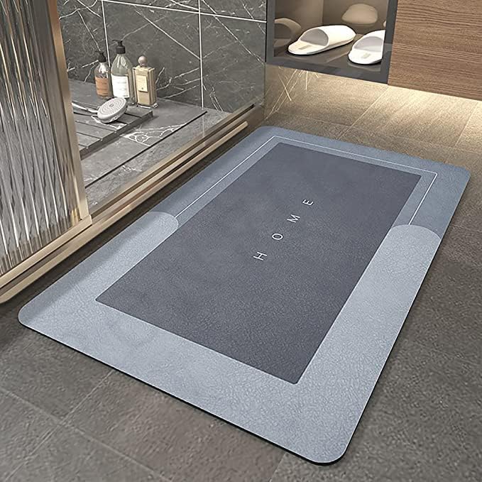 RONFILD Kitchen Mats Waterproof Memory Foam Kitchen Rugs Standing Desk Mat Floor Mats Comfort Runner Rug Carpets for Kitchen Floor Sink 40x60cm Square Floor Mat - Image 1