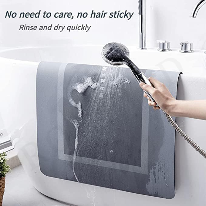 RONFILD Kitchen Mats Waterproof Memory Foam Kitchen Rugs Standing Desk Mat Floor Mats Comfort Runner Rug Carpets for Kitchen Floor Sink 40x60cm Square Floor Mat - Image 4