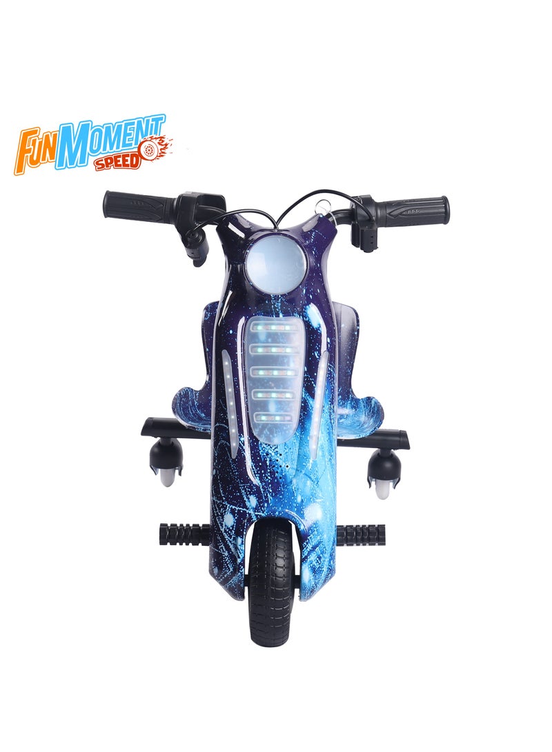 FUN MOMENT سكوتر درفت مصغر 36 فولت مع خوذة وحماية مع جرس - Image 1