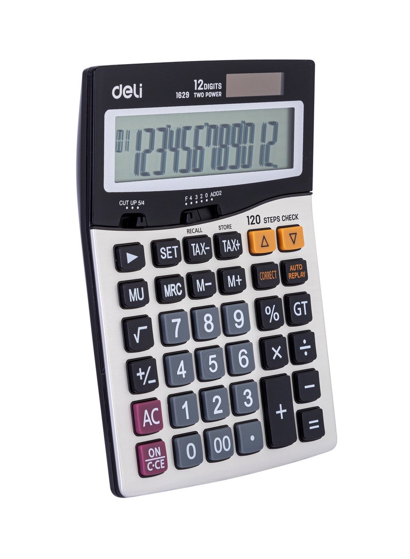 Deli 120-Step Check Tax Calculator with Clear LCD Display - Image 4