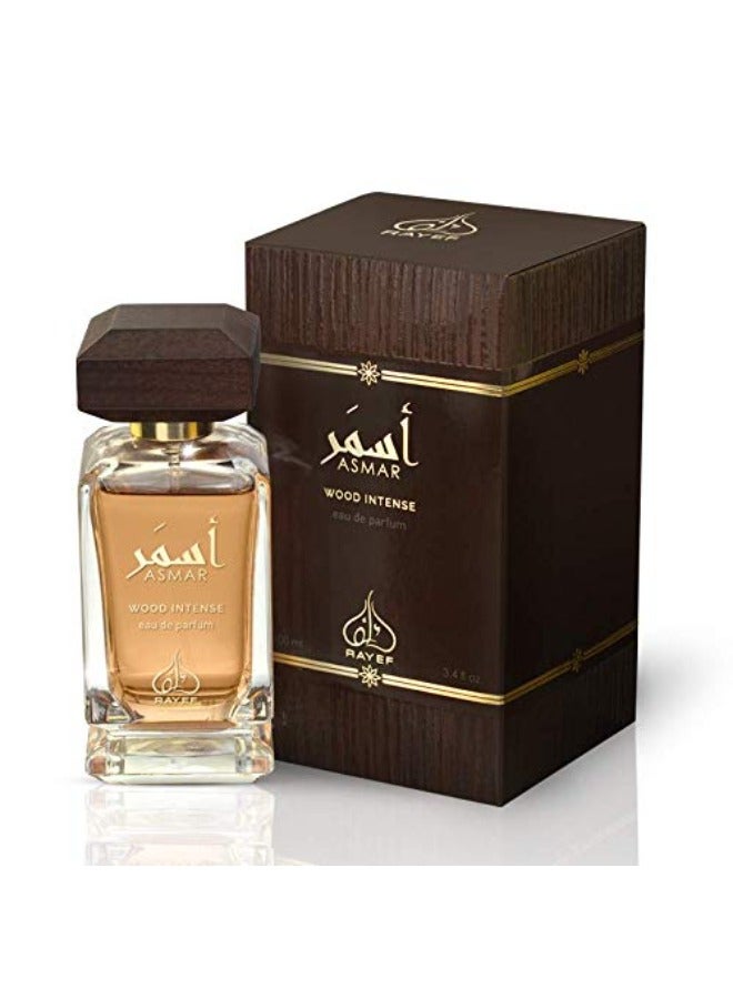 RAYEF Asmar Wood Intense Eau de Parfum for Men - 100ml - Image 1