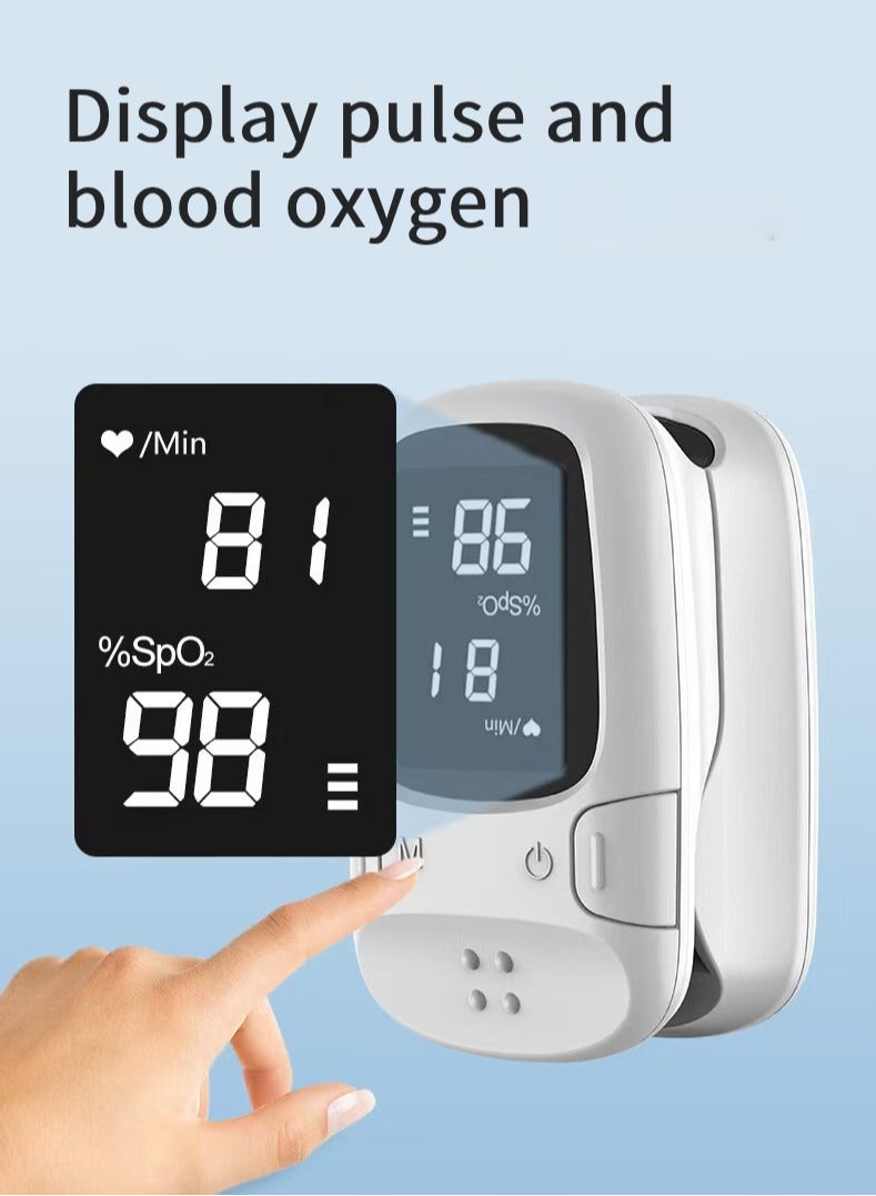 Generic Finger pulse oximeter tool, 4-sided observation, preset value prompt.  - Image 2